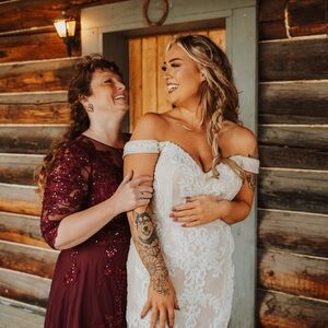 Boho Mermaid wedding dress